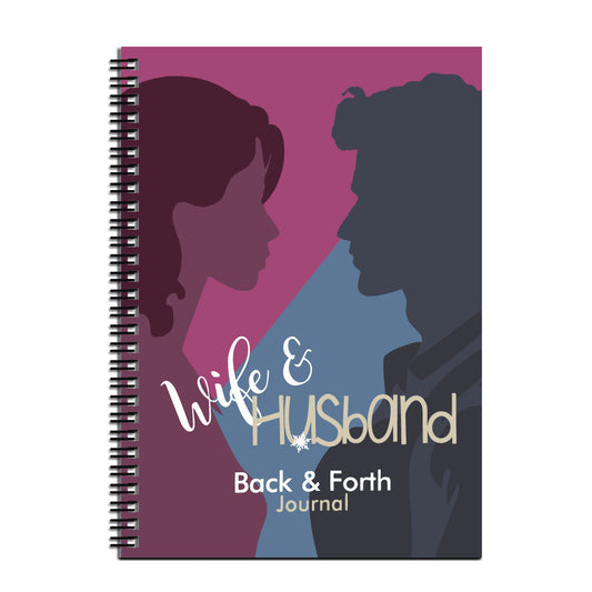 Couples back & forth Journal Notebook